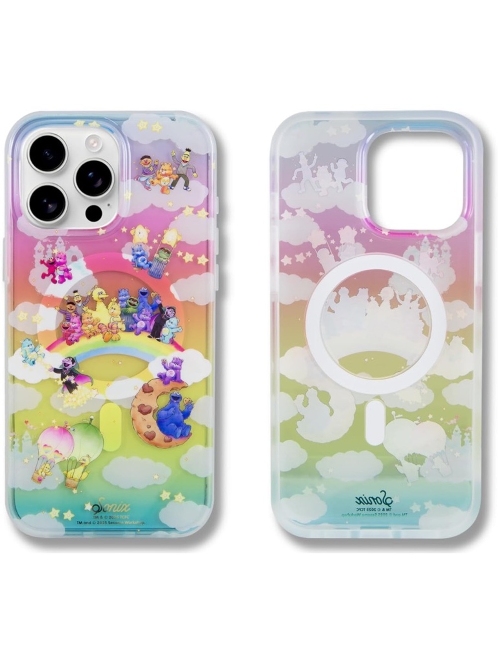 Sonix Protective Cases for iPhone 15 Pro Max Care Bears x Sesame Street 864-lb2